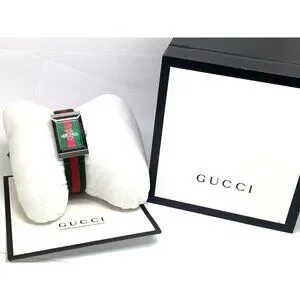 Gucci | Accessories | Gucci Womens Watch Ya4748 Gframe Green  display picture 1